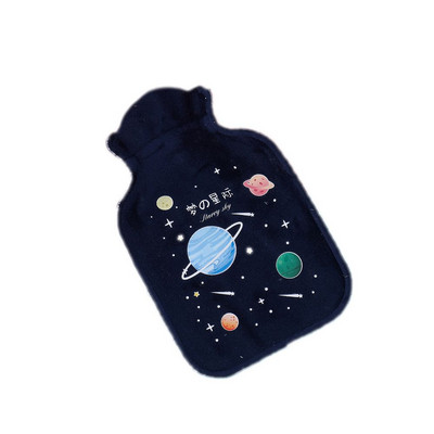 Drăguț de desene animate cu injecție de apă, sticle de apă caldă, mini încălzitor portabil de iarnă, rezistent la explozie