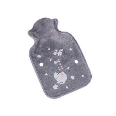 Drăguț de desene animate cu injecție de apă, sticle de apă caldă, mini încălzitor portabil de iarnă, rezistent la explozie