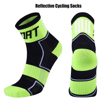 USHINE naiste helkurid jooksusokid öised rattasokid hingavad libisemiskindlad välispordialad korvpall korvpallisokid meestele