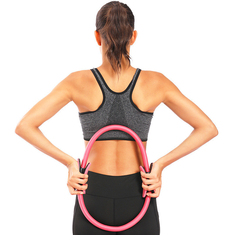 Yoga Fitness Ring Circle Pilates Γυναικεία Άσκηση Κοριτσιών Σπίτι Αντίσταση ελαστικότητα Yoga Ring Circle Gym Workout Pilates Αξεσουάρ