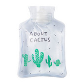 Nešiojamas skaidrus karšto vandens butelis mielas mini citrininis kaktusas arbūzas braškių rankų šildytuvas, skirtas skausmo malšinimui vaikams, dovana FA