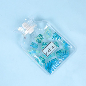 Nešiojamas skaidrus karšto vandens butelis mielas mini citrininis kaktusas arbūzas braškių rankų šildytuvas, skirtas skausmo malšinimui vaikams, dovana FA