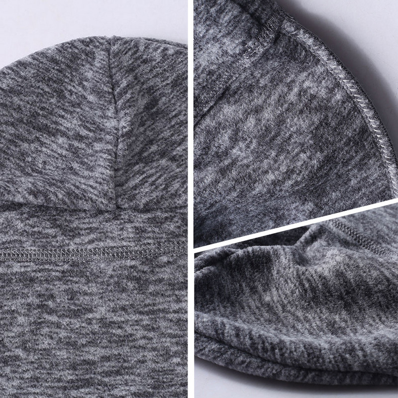 Téli meleg futósapka termikus sport sapkák Polar polár puha snowboard túrázás kemping kerékpáros sapkák sapkák szélálló férfi női