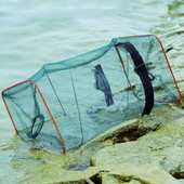 Sulankstomas žuvų karpių jaukų narvelis Krevečių krepšelis Žvejybos narvas tinklas Žuvis vėžiai Omarai Gaudyklės gaudyklės gaudyklės tinklelio tinklas