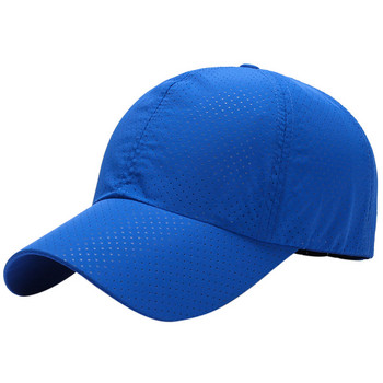 Καπέλο με διχτυωτό καπέλο μπέιζμπολ για τρέξιμο εξωτερικού χώρου Unisex Ανδρικό καπέλο καλοκαιρινής προσωπίδας που στεγνώνει γρήγορα Καπέλο φθινοπωρινού χειμερινού αθλητισμού για τρέξιμο για γυμναστήριο