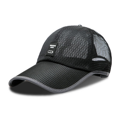 2023. aasta uus reguleeritav jooksumüts meeste võrgust pesapallimütsi seljapandlaga suvine meeste ja naiste jooksumütsikate meestele