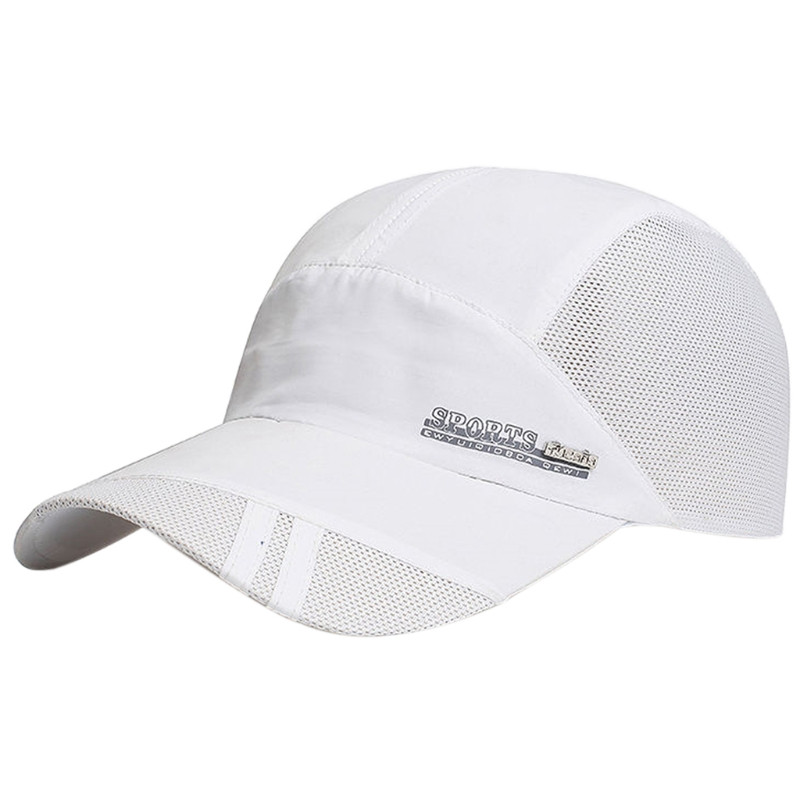 Mehed, naised, kiirelt kuivavad välispordi jooksumütsid Võrgust pesapallimüts, visiir Drop Shipping