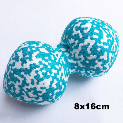 Moterų jogos įranga Jogos putplasčio ritinėlių blokas žemės riešutų kamuoliukų rinkinys, žemės riešutų masažas, ritinėlių kamuoliukų terapija, atsipalaidavimas, kūno rengybos pratimai