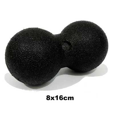 Moterų jogos įranga Jogos putplasčio ritinėlių blokas žemės riešutų kamuoliukų rinkinys, žemės riešutų masažas, ritinėlių kamuoliukų terapija, atsipalaidavimas, kūno rengybos pratimai