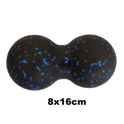 Moterų jogos įranga Jogos putplasčio ritinėlių blokas žemės riešutų kamuoliukų rinkinys, žemės riešutų masažas, ritinėlių kamuoliukų terapija, atsipalaidavimas, kūno rengybos pratimai