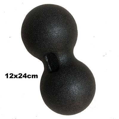 Moterų jogos įranga Jogos putplasčio ritinėlių blokas žemės riešutų kamuoliukų rinkinys, žemės riešutų masažas, ritinėlių kamuoliukų terapija, atsipalaidavimas, kūno rengybos pratimai