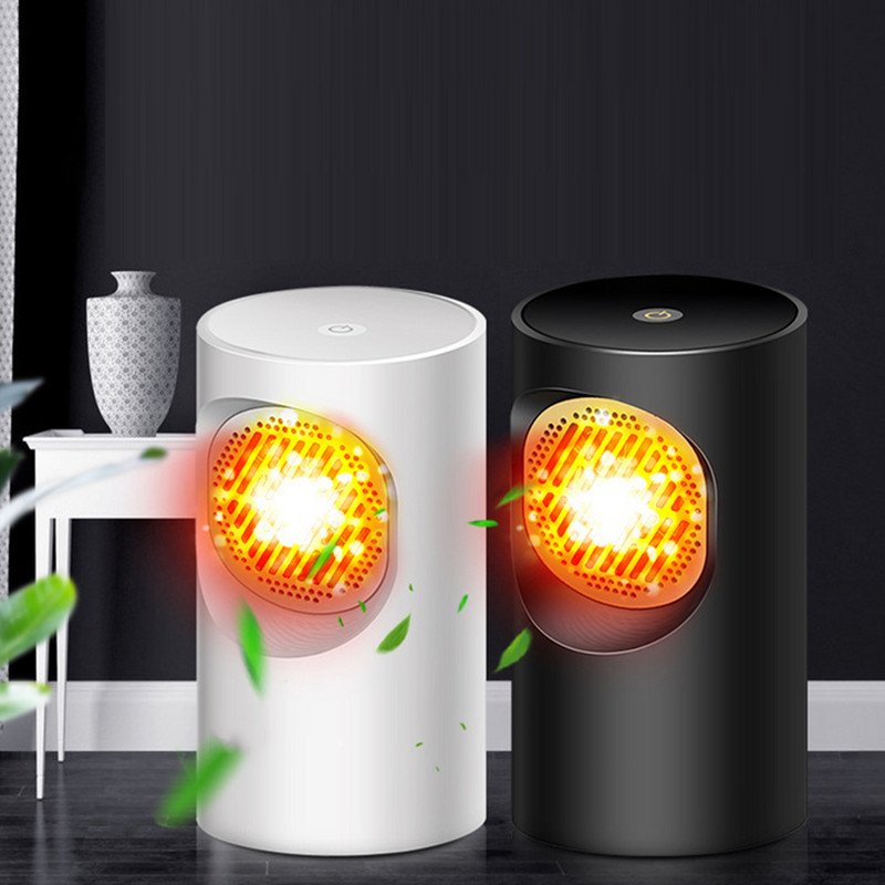 2023 m. nešiojamas elektrinis šildytuvas kambarys 220 V 110 V PTC šildymo krosnelės ventiliatorius Rankų šildytuvas stovyklavimo radiatorius, skirtas namuose žiemos miegamojo kelionėms