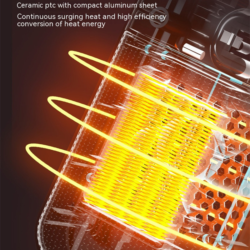 500W Električni ventilator za grijanje prostora PTC Brzo grijanje 110V/220V Uredsko stolno prijenosno električno grijanje Radijator Grijači zraka