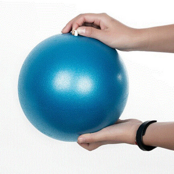 25 см надуваема топка за йога Упражнение Фитнес Топка за пилатес Упражнение за баланс Фитнес помпа Помпа за йога Баланс за тренировка Йога балон