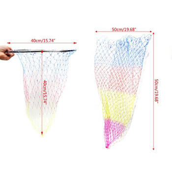 Νάιλον δίχτυα ψαρέματος Πτυσσόμενο διχτυωτό πλέγμα τρύπας βάθους αναδιπλούμενο δίχτυ