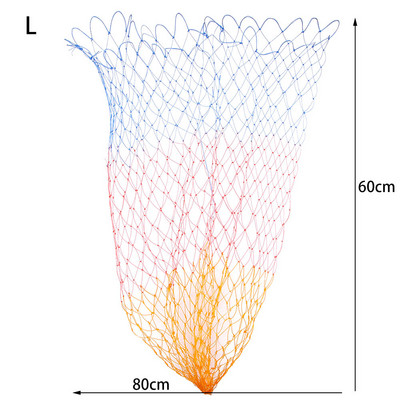 Nailoniniai žvejybos tinklai Sulankstomas rombo tinklelis Skylės gylis sulankstomas panardinamasis tinklas