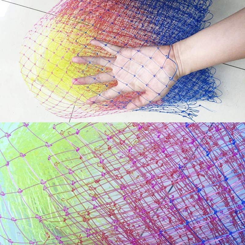 Nailoniniai žvejybos tinklai Sulankstomas rombo tinklelis Skylės gylis sulankstomas panardinamasis tinklas