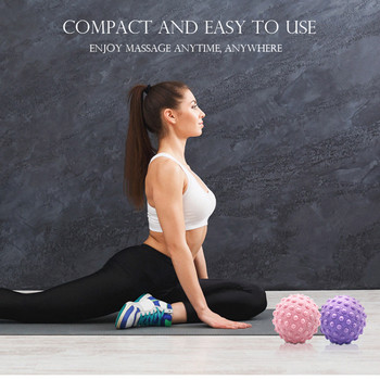 The New Massage Ball Foot Massager Body Fascia Muscle Relaxation legs Χέρι ποδιών Roller μασάζ Yoga Fitness Health Care Tool