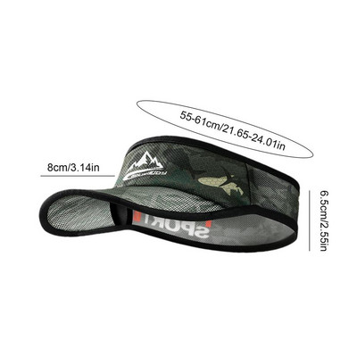 Vyrų apsauginis kremas nuo saulės, tuščias kamufliažinis skrybėlė nuo saulės vyrams ir moterims žvejybai tuščia kepurė bėgimui