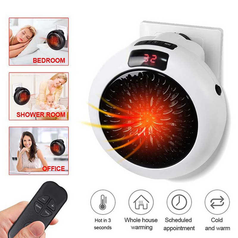 Elektrinis šildytuvas Šildytuvas Sieninis Išvadas Biuro kambario šildytuvai Stalinis buitinis mini ventiliatorius Šildymas Elektrinė nešiojama krosnelė Radiatorius
