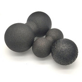 Žemės riešutų masažo kamuoliukų rinkinys Lacrosse Ball EPP Fascia Therapy raumenų kamuolys, skirtas miofascialinio atpalaidavimo raumenims atpalaiduojantis taškinis masažas