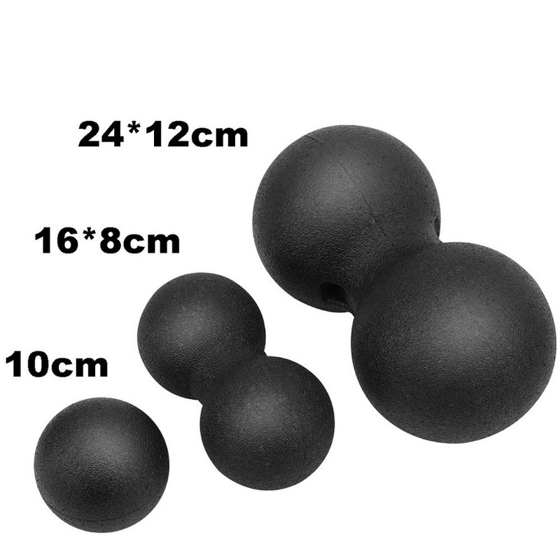 Žemės riešutų masažo kamuoliukų rinkinys Lacrosse Ball EPP Fascia Therapy raumenų kamuolys, skirtas miofascialinio atpalaidavimo raumenims atpalaiduojantis taškinis masažas