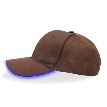 Шапки за бягане Светеща шапка Висококачествена LED мека светлина Шапки за нощно бягане на открито