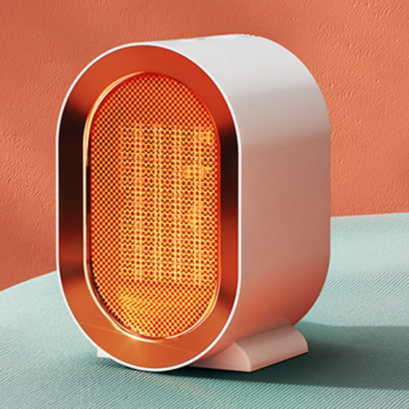 Asztali elektromos fűtőelem mini hordozható ventilátoros fűtőtest 1200 W PTC kerámia fűtés meleg levegővel fúvó melegítő gép otthoni irodához