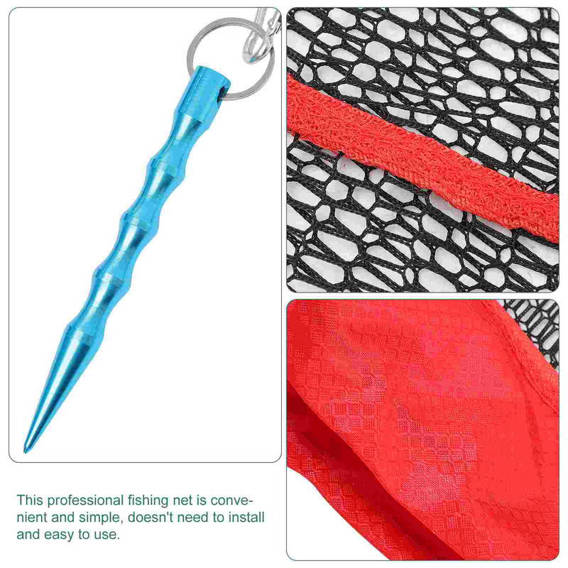 Nešiojamas žvejybos tinklas traukiamasis žuvų apsaugos tinklas Nailono žuvų vietos nustatymo tinklas žuvų gaudymo tinklas