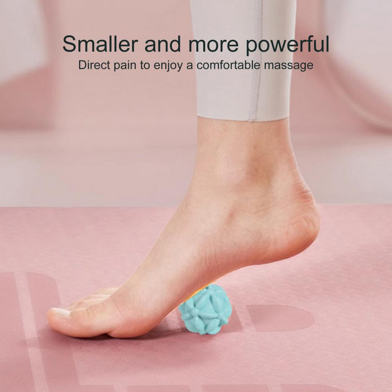 Fascia Ball Practical Flower Shape Χωρίς οσμή Foot Meridian Massage Yoga Massage Ball Yoga Fitness Exercise
