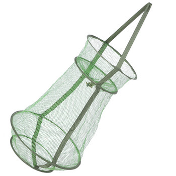 Сгъваема кошница за риба Мрежа за улов на риболов Раци Леки сгъваеми мрежи Защитаващи мрежести мрежи за риба