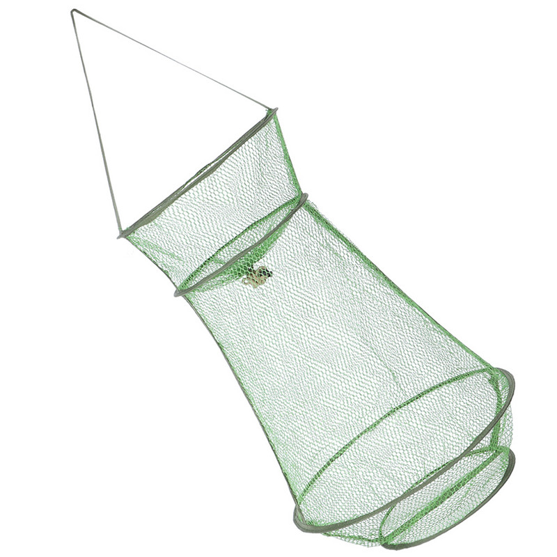 Coș de pește pliabil Plasă de captură pentru pescuit Crab Plase ușoare pliabile de protecție plasă de plasă