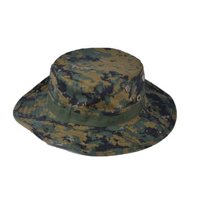 Letná taktická klobúk Boonie, maskáčová rybárska čiapka, armádna panama, outdoorová športová čiapka, slnečná čiapka, turistická airsoftová poľovnícka čiapka