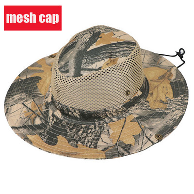 Letná taktická klobúk Boonie, maskáčová rybárska čiapka, armádna panama, outdoorová športová čiapka, slnečná čiapka, turistická airsoftová poľovnícka čiapka