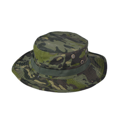 Letná taktická klobúk Boonie, maskáčová rybárska čiapka, armádna panama, outdoorová športová čiapka, slnečná čiapka, turistická airsoftová poľovnícka čiapka