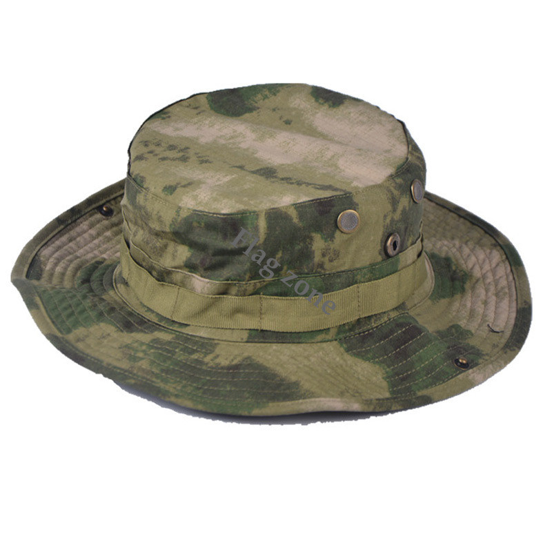 Letná taktická klobúk Boonie, maskáčová rybárska čiapka, armádna panama, outdoorová športová čiapka, slnečná čiapka, turistická airsoftová poľovnícka čiapka