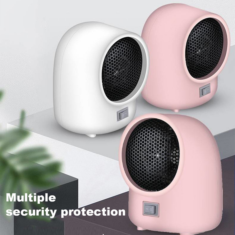 Mini încălzitor electric cu ventilator, control inteligent al temperaturii, mașină portabilă de încălzire, multifuncțională, puternică, cu suflantă caldă.