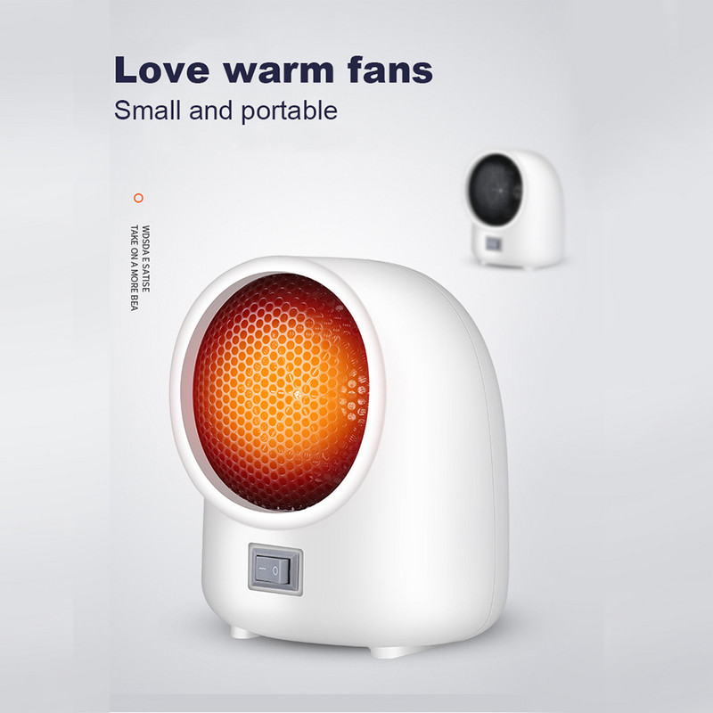 Mini încălzitor electric cu ventilator, control inteligent al temperaturii, mașină portabilă de încălzire, multifuncțională, puternică, cu suflantă caldă.