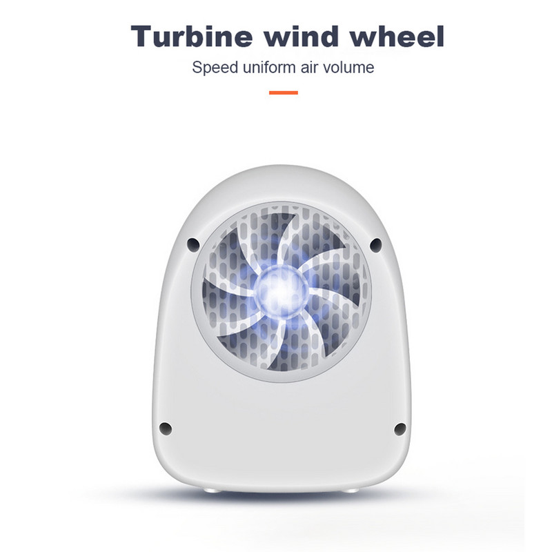 Mini încălzitor electric cu ventilator, control inteligent al temperaturii, mașină portabilă de încălzire, multifuncțională, puternică, cu suflantă caldă.