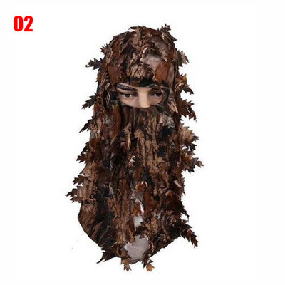 Lauko taktinė balaklava kepurė medžioklės kepurė Multicam viso veido kaukė Karinė kamufliažinė Airsoft Ghillie CS karo žaidimų priedai