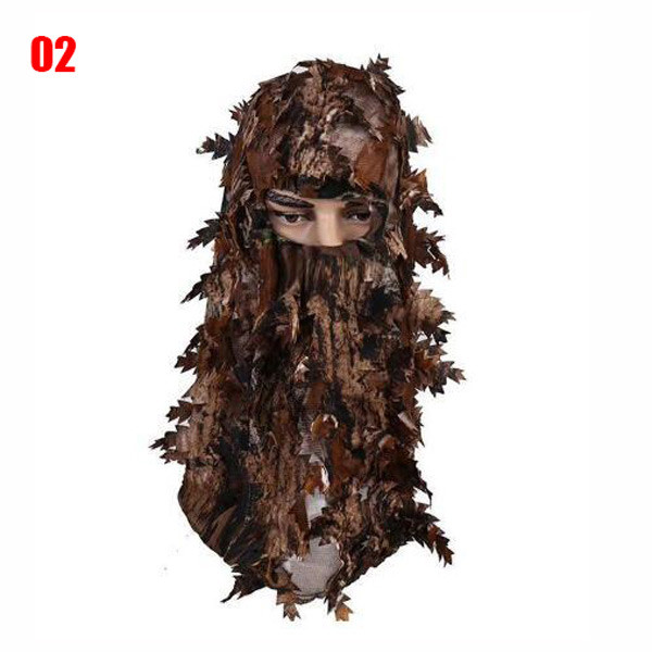 Lauko taktinė balaklava kepurė medžioklės kepurė Multicam viso veido kaukė Karinė kamufliažinė Airsoft Ghillie CS karo žaidimų priedai