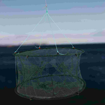 Κλουβί ψαριών Δίχτυ παγίδα πολλαπλών λειτουργιών Δολώματα ψαρέματος Φορητά νάιλον αξεσουάρ μπάσου