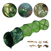 Žvejybos tinklas Nailoninis sulankstomas krevečių narvas Žvejybos spąstai Tinklas omarų gaudyklė Žuvies krepšelio reikmenys Žvejybos reikmenys