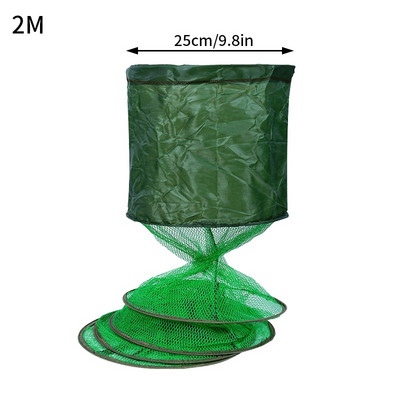 Žvejybos tinklas Nailoninis sulankstomas krevečių narvas Žvejybos spąstai Tinklas omarų gaudyklė Žuvies krepšelio reikmenys Žvejybos reikmenys