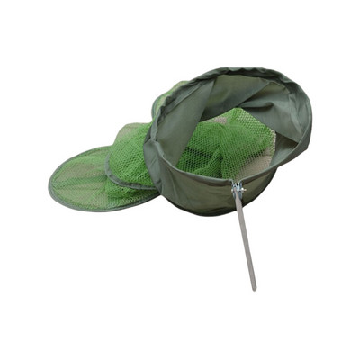 Kalakaitsevõrgukott Kulumiskindel kalapüügivarustus Võrgusilmakaitse roostevabast terasest kokkupandav