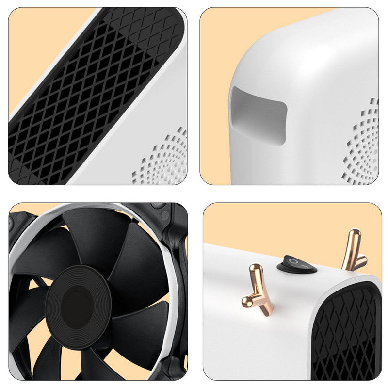 Daugiafunkcis stalinis šilto oro pūstuvas, didelis oro išleidimo anga, nešiojamasis šildymo aparatas, buitiniai šildytuvai, buitinė technika