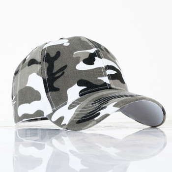 Камуфлажни шапки за спорт на открито Тактическа бейзболна шапка Военна камуфлажна шапка за туризъм Каскетка за лов Модна шапка