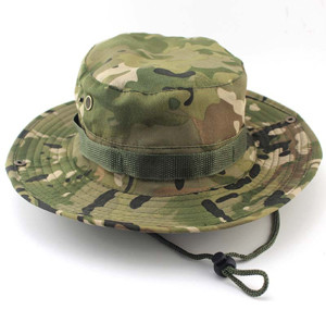 Multicam Boonie šešir Vojni muškarci Kamuflažni šeširi Ribarska kapa za taktičke vojne sportove Lov na otvorenom Planinarenje Ribolov