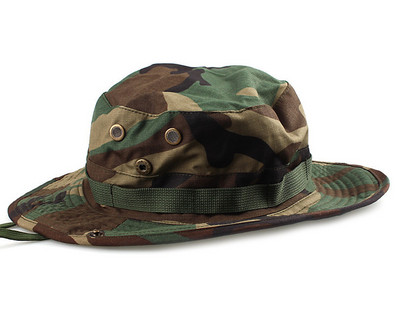 Multicam Boonie šešir Vojni muškarci Kamuflažni šeširi Ribarska kapa za taktičke vojne sportove Lov na otvorenom Planinarenje Ribolov