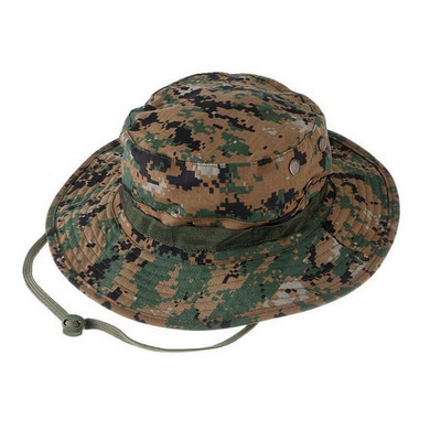 Pălărie Boonie de camuflaj Căciuli de drumeție Căciulă Camo Army Tactical Airsoft Pălării reglabile Pălării militare de pescuit în aer liber